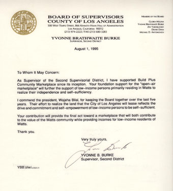 los angeles board of supervisiors